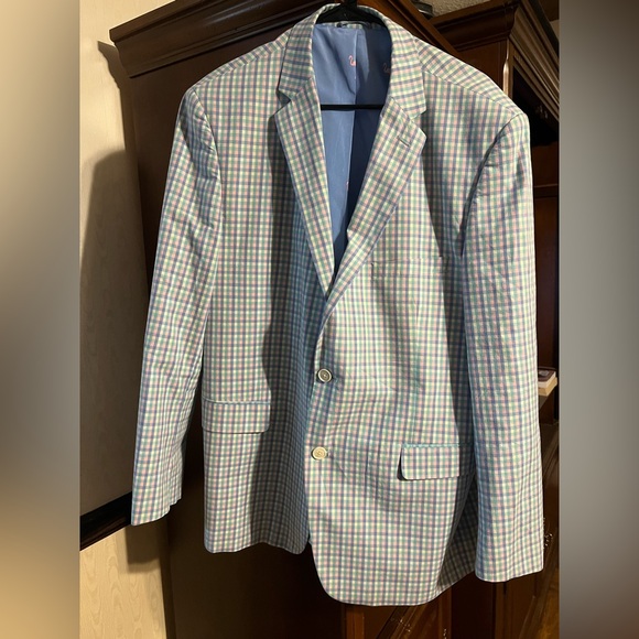 crown & ivy Other - Crown & Ivy Multicolor Checkered Blazer